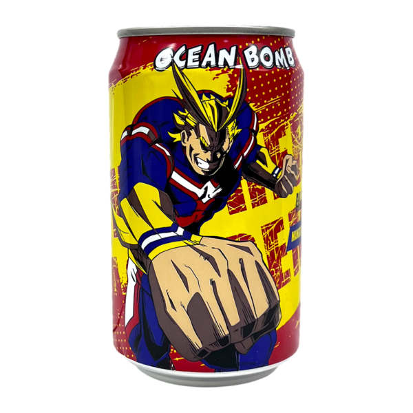 My Hero Academia-All Might Mango Pineapple Soda 330ml (Taiwan)