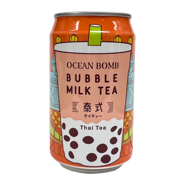 Ocean Bomb Thai Bubble Milk Tea 315ml (Taiwan)