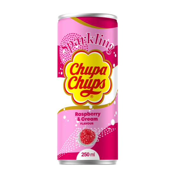 Chupa Chups Sparkling Raspberry Cream 250ml (Korea)