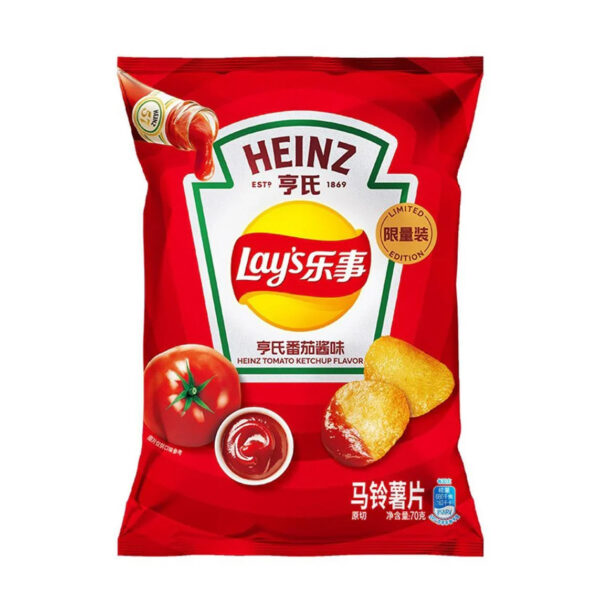 Lay's Heinz Tomato Ketchup 70g (China)