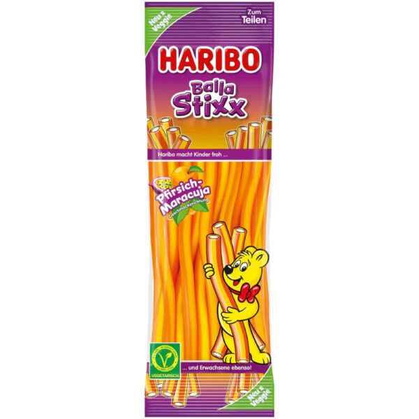 Haribo Balla Stixx Pfirsich-Maracuja 175g (Germany)