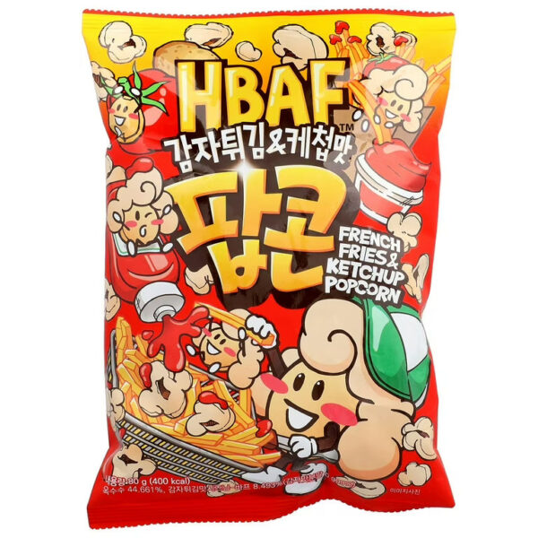 HBAF- French Fries & Ketchup Popcorn 80g (Korea)