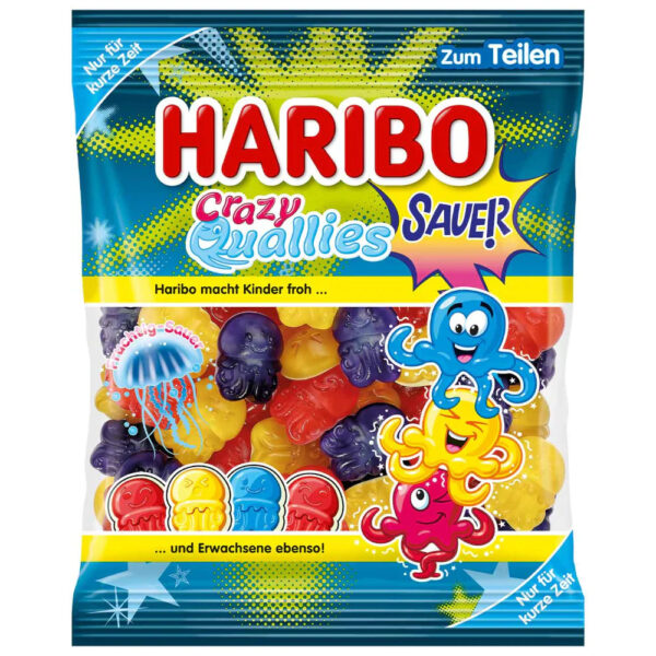 Haribo Crazy Quallies Sauer 160g (Germany)