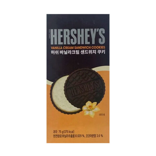 Hershey's Vanilla Cream Sandwich Cookies 75g (Korea)