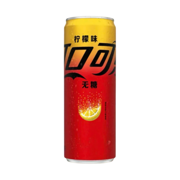 Coca Cola Lemon Zero Sugar Can 330ml (China)