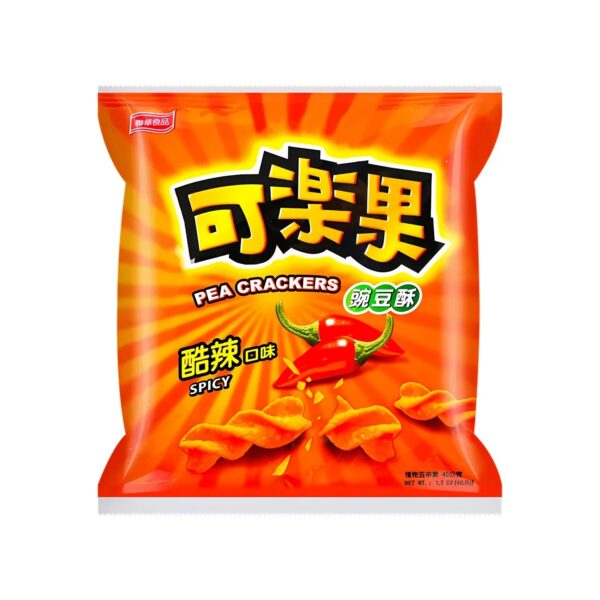 L.H. Koloko Spicy Pea Crackers 48g (Taiwan)