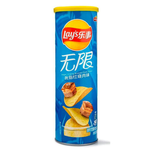Lays Stax Braised Pork 90g (China)