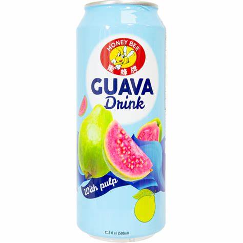 Honey Bee Guava Drink w/ Pulp 500ml (Vietnam)