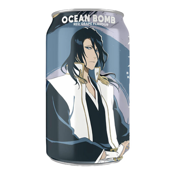 Ocean Bomb - Bleach Red Grape Soda 330ml (Taiwan)