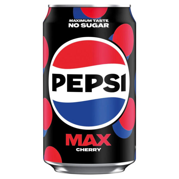 Pepsi Max Cherry Zero Sugar 330ml (European)