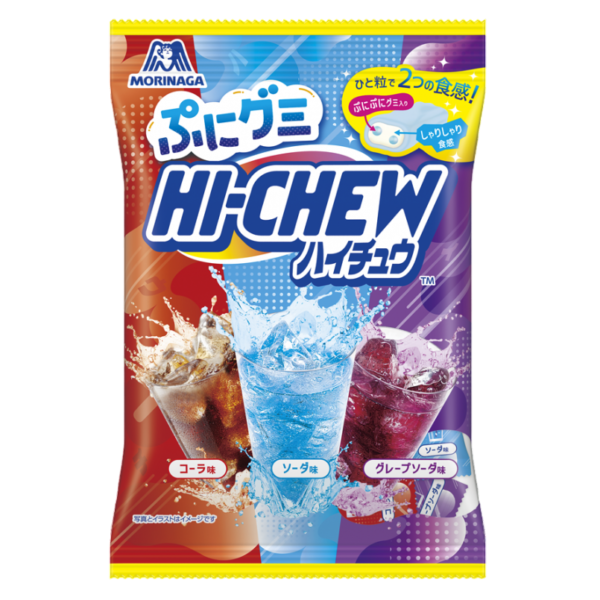 Hi-Chew Mixed Soda Flavored Candy 68g (Japan)