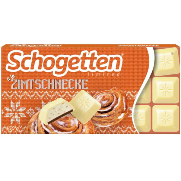 Schogetten Cinnamon Roll Winter Edition 100g (Germany)
