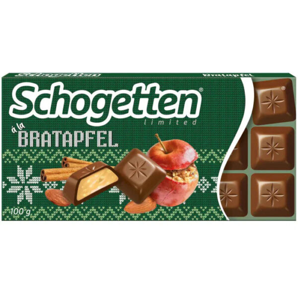 Schogetten Baked Apple Winter Edition 100g (Germany)