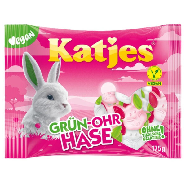 Katjes Green Ear Bunny 175g (Germany)