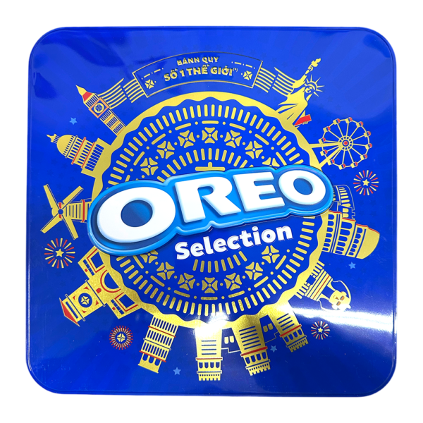 Oreo Selection Metal Box Assorted Flavors 414g (Vietnam)