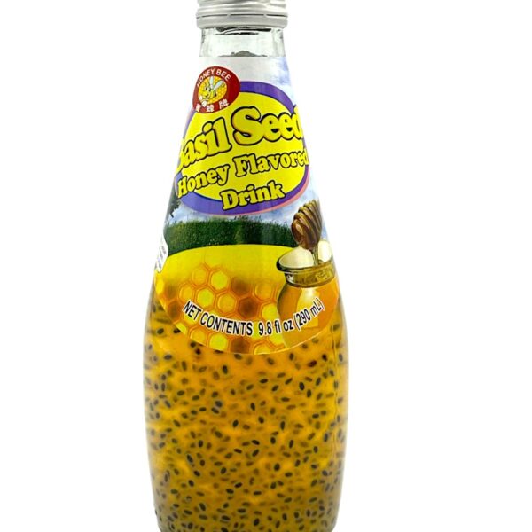 Honey Bee Basil Seed Honey Flavor 290ml (Thailand)
