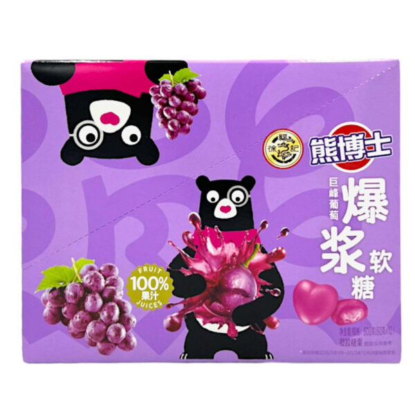 Dr. Bear Grape Peelable Gummy 60g (China)