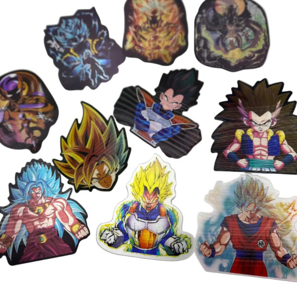 Dragon Ball Z premium selection 3D stickers 10pck