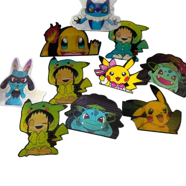Pokémon premium selection 3D stickers 10pck
