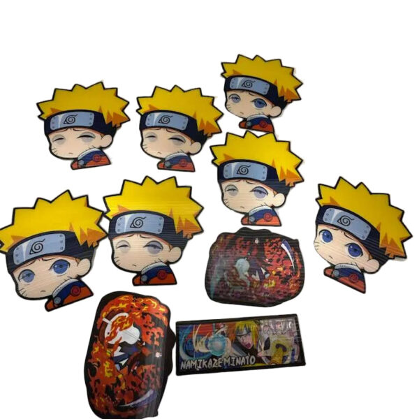 Naruto premium selection 3D stickers 10pck