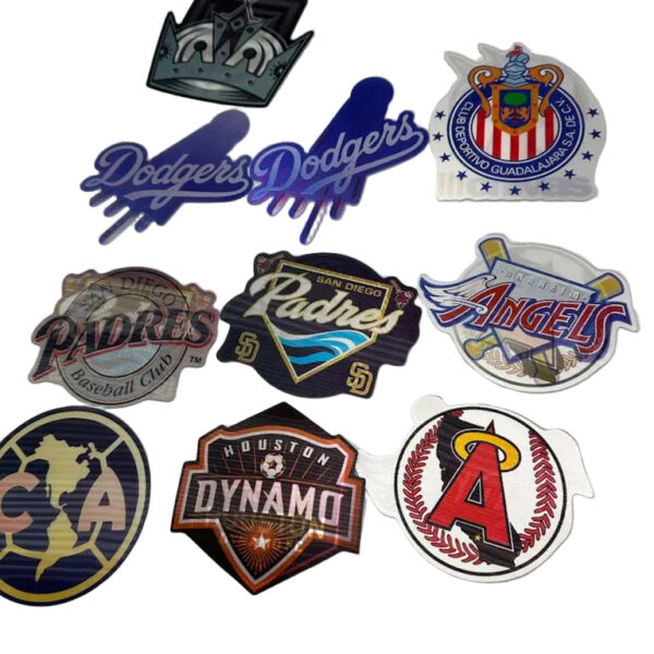 Mixed Sports premium selection 3D stickers 10pck