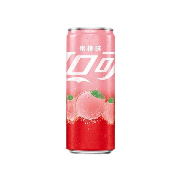 Coca Cola Peach Can 330ml (China)