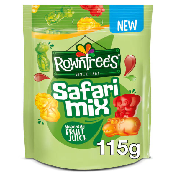 Rowntree's Safari Mix Pouch 115g (UK)