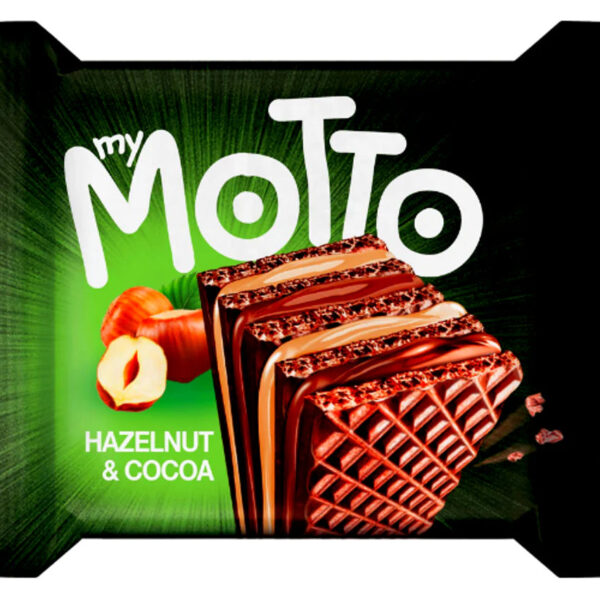 My Motto 3 pack Hazelnut & Cocoa Wafers (European)