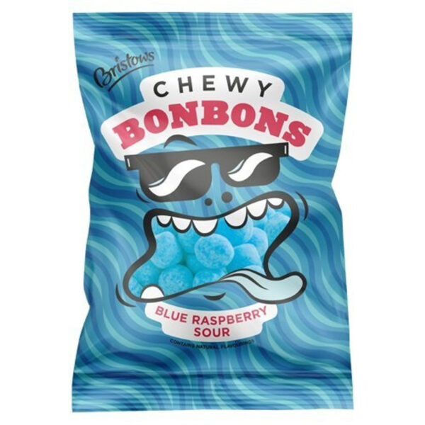 Bristow's Chewy Blue Raspberry Bon Bons 150g (UK)