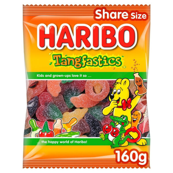 Haribo Tangfastics Sweet and Sour 160g (UK)