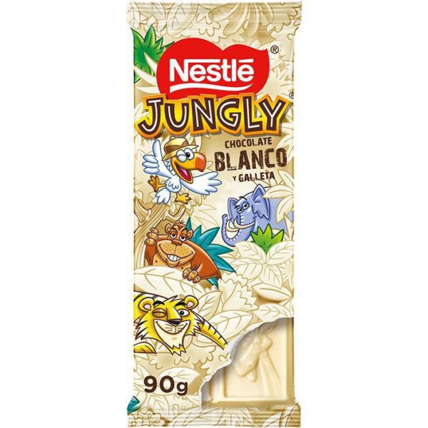 Nestle Jungly White Chocolate 90g (Spain)