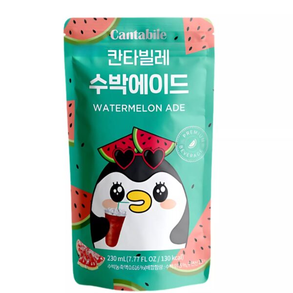 Cantabile Watermelon Ade Pouch Drink (Korea)