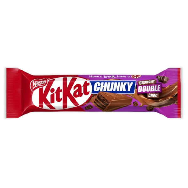 KitKat Chunky Crunchy Double Chocolate 24pck x 42g (UK)