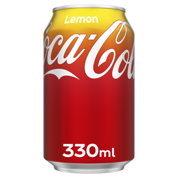 Coca Cola Lemon 330ml (UK)