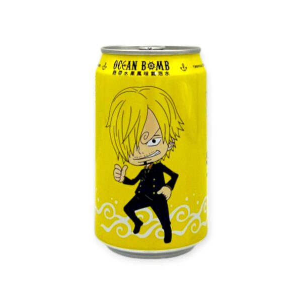 Ocean Bomb One Piece Sanji Tropical Fruit Soda 330ml (Taiwan)