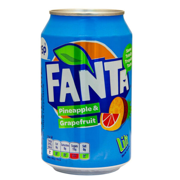 Fanta Pineapple & Grapefruit Can 330ml (UK)