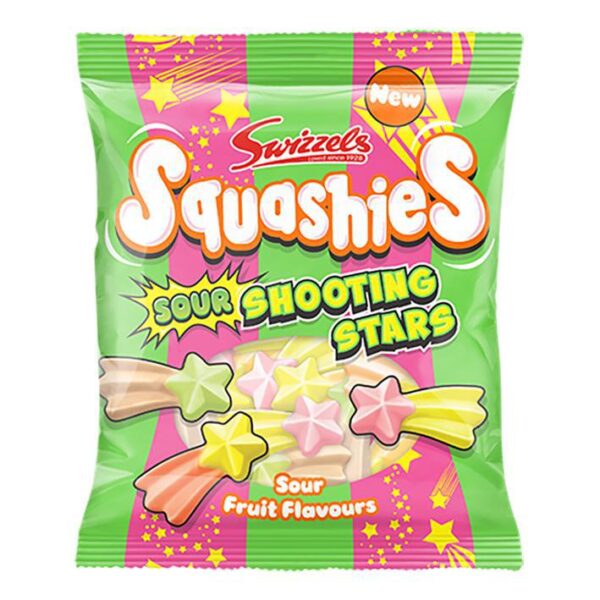 Swizzels Squashies Shooting Stars 100g (UK)