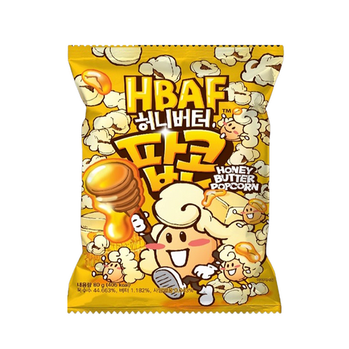 HBAF Honey Butter Popcorn 80g (Korea)