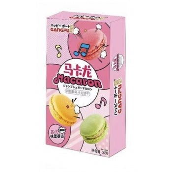 Macaron Popping Candy Strawberry Biscuit Flavor 50g (China)