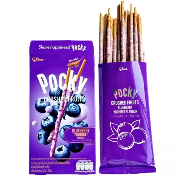 Pocky Blueberry Yogurt Biscuit Sticks 36g (Thailand)