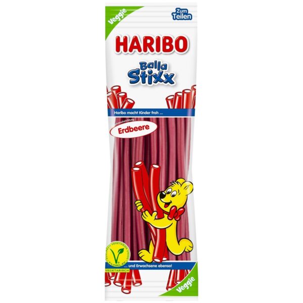 Haribo Strawberry Balla Stixx 200g (Germany)