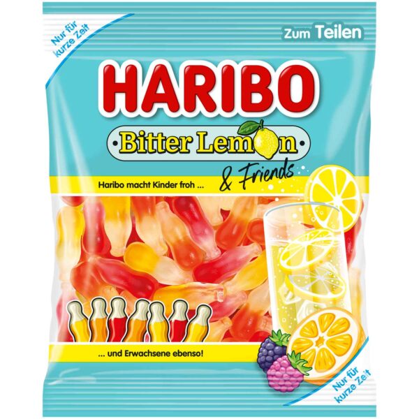 Haribo Bitter Lemon & Friends 160g (Germany)