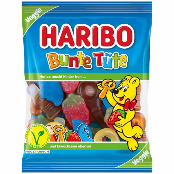 Haribo Bunte Tuete 100g (Germany)