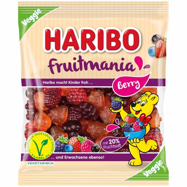 Haribo Fruitmania Berry 160g (Germany)