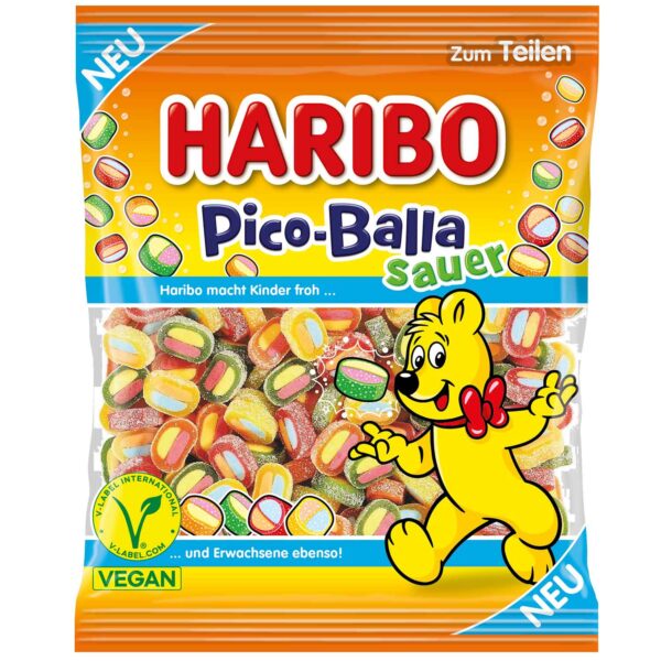 Haribo Pico-Balla Sauer 160g (Germany)