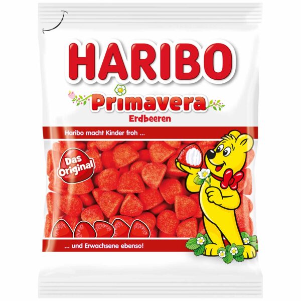 Haribo Primavera Erdbeeren 175g (Germany)