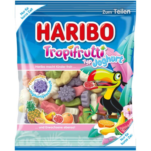 Haribo Tropifrutti Joghurt 160g (Germany)