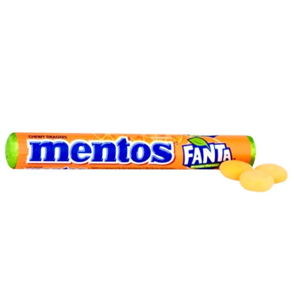 Mentos Fanta Orange 38g (Netherlands)