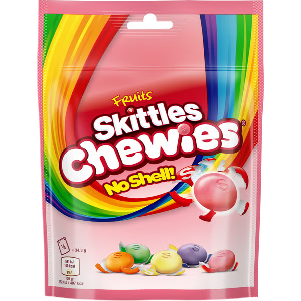 Skittles Chewies - Fruits 137g (UK)