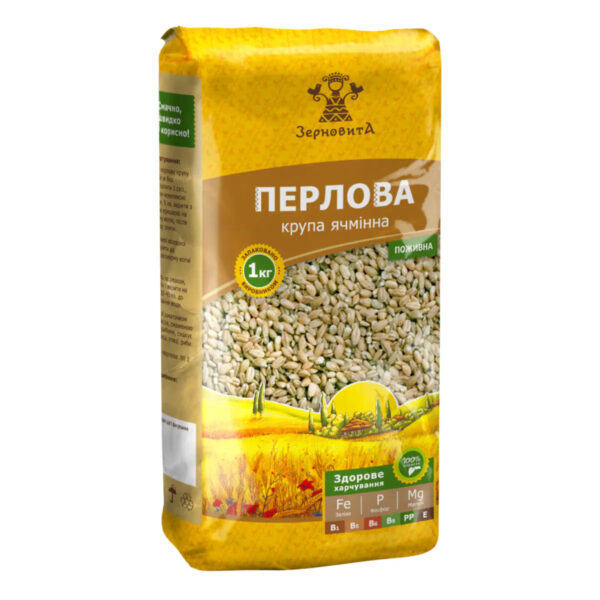 Zernovita Pearled Barley 1kg / 4820038920394